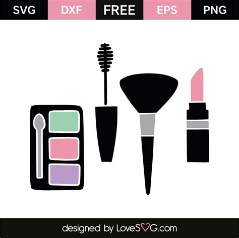 Download 338+ Makeup SVG Files Free Easy Edite